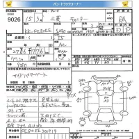 Mitsubishi CANTER лот № 9026 оценка RA  с аукциона в Японии 9