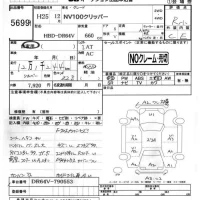 Nissan CLIPPER VAN лот № 5699 оценка R  с аукциона в Японии 4