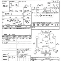 Toyota PORTE лот № 3643 оценка 3.5  с аукциона в Японии 3