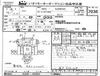 Isuzu ELF лот № 7036 оценка RA  с аукциона в Японии 4
