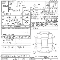 Toyota ROOMY лот № 3651 оценка 3.5  с аукциона в Японии 7