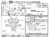 Hino RANGER лот № 7051 оценка RB  с аукциона в Японии 4