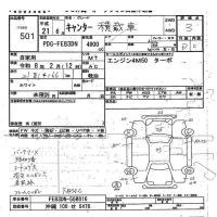 Mitsubishi CANTER лот № 501 оценка 3  с аукциона в Японии 8