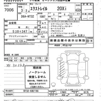 Nissan X-TRAIL лот № 7006 оценка -  с аукциона в Японии 7