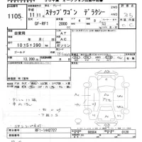 Honda STEP WAGON лот № 1105 оценка 3.5  с аукциона в Японии 5