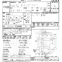 Honda STEP WAGON лот № 1122 оценка R  с аукциона в Японии 5
