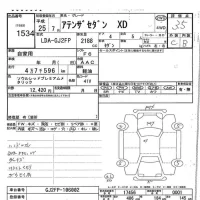 Mazda ATENZA SEDAN лот № 1534 оценка 3.5  с аукциона в Японии 7