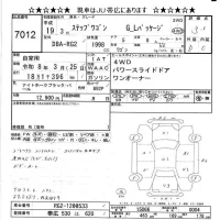 Honda STEP WAGON лот № 7012 оценка 3.5  с аукциона в Японии 9