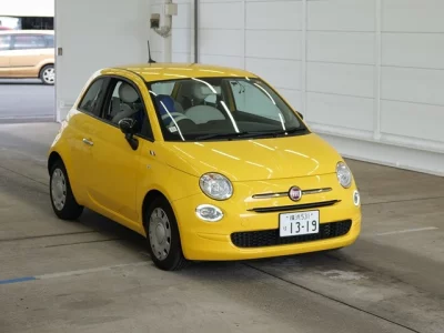 Fiat 500  с аукциона в Японии