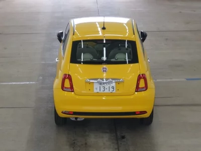Fiat 500  с аукциона в Японии