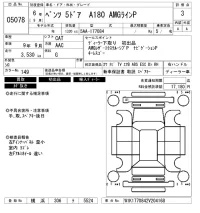 Mercedes-Benz A CLASS лот № 5078 оценка 3  с аукциона в Японии 6