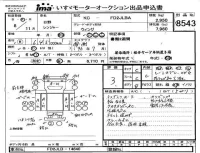 Hino RANGER лот № 8543 оценка 3  с аукциона в Японии 4