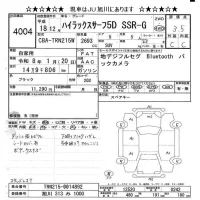 Toyota HILUX SURF лот № 4004 оценка 3.5  с аукциона в Японии 11