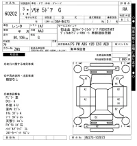 Suzuki SOLIO лот № 60202 оценка RA  с аукциона в Японии 7