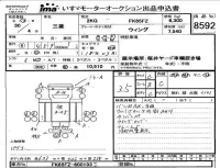 Mitsubishi FUSO FIGHTER лот № 8592 оценка 3.5  с аукциона в Японии 4