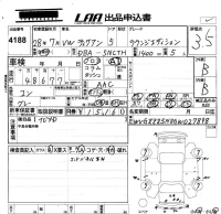 Volkswagen TIGUAN лот № 4188 оценка 3.5  с аукциона в Японии 5