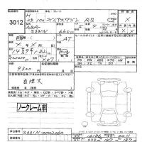 Subaru GOLF ALLTRACK лот № 3012 оценка -  с аукциона в Японии 5
