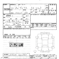 Subaru GOLF ALLTRACK лот № 3038 оценка -  с аукциона в Японии 5