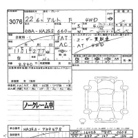 Suzuki ALTO лот № 3076 оценка -  с аукциона в Японии 5