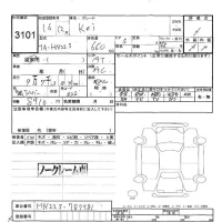 Suzuki KEI лот № 3101 оценка -  с аукциона в Японии 5