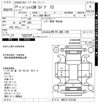 Suzuki PALETTE лот № 95070 оценка 0  с аукциона в Японии 7