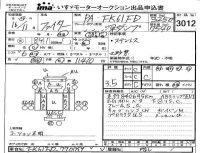 Mitsubishi FUSO FIGHTER лот № 3012 оценка 3.5  с аукциона в Японии 4