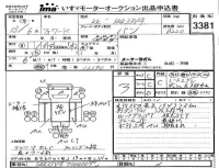 Isuzu FORWARD лот № 3381 оценка 3  с аукциона в Японии 4