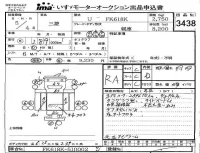 Mitsubishi FUSO FIGHTER лот № 3438 оценка RA  с аукциона в Японии 4
