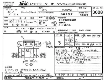 Mitsubishi FUSO TRUCK  с аукциона в Японии