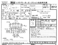 Mitsubishi FUSO FIGHTER лот № 3612 оценка 3  с аукциона в Японии 4