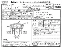 Isuzu FORWARD лот № 3648 оценка RB  с аукциона в Японии 4
