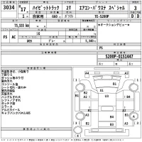 Daihatsu HIJET TRUCK лот № 3034 оценка 3  с аукциона в Японии 2