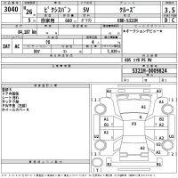 Toyota PIXIS VAN лот № 3040 оценка 3.5  с аукциона в Японии 2
