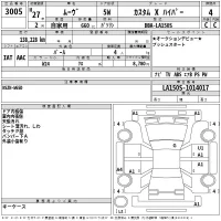 Daihatsu MOVE лот № 3005 оценка 4  с аукциона в Японии 2