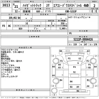 Daihatsu HIJET TRUCK лот № 3013 оценка 2  с аукциона в Японии 2