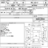 Suzuki EVERY лот № 3017 оценка R  с аукциона в Японии 2