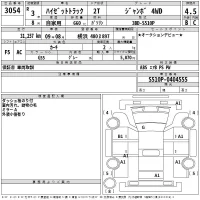 Daihatsu HIJET TRUCK лот № 3054 оценка 4.5  с аукциона в Японии 2