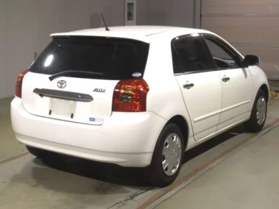 Toyota ALLEX  с аукциона в Японии