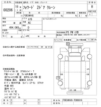 Isuzu FORWARD лот № 206 оценка R  с аукциона в Японии 8