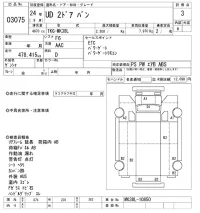 Nissan UD SERIES лот № 3075 оценка 3  с аукциона в Японии 9