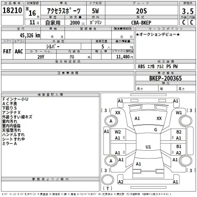 Mazda AXELA  с аукциона в Японии