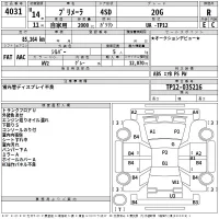 Nissan PRIMERA лот № 4031 оценка R  с аукциона в Японии 2