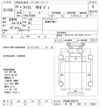 Nissan ATLAS лот № 1159 оценка R  с аукциона в Японии 10