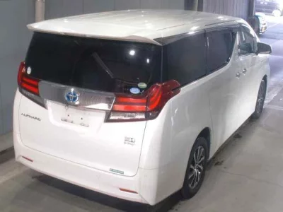 Toyota ALPHARD  с аукциона в Японии