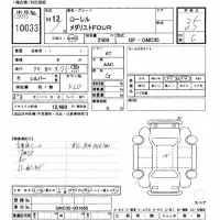 Nissan LAUREL лот № 10033 оценка 3.5  с аукциона в Японии 5
