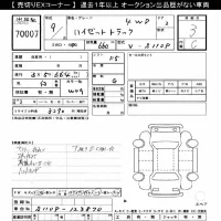 Daihatsu HIJET TRUCK лот № 70007 оценка 3  с аукциона в Японии 7