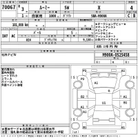 Toyota ROOMY лот № 70067 оценка 4  с аукциона в Японии 2