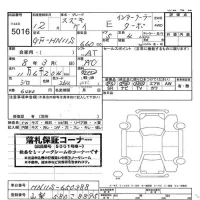 Suzuki KEI лот № 5016 оценка   с аукциона в Японии 3