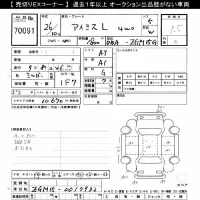Toyota ISIS лот № 70091 оценка 3.5  с аукциона в Японии 8