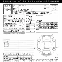 Toyota PORTE лот № 70200 оценка 3.5  с аукциона в Японии 8